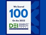 2022 DEI Badge 100 score