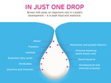 Just One Drop breastfeeding illustration