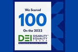 2022 DEI Badge 100 score