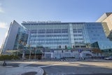 Exterior of CHOP main hospital in Philadelphia