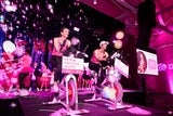 Instructors ride at the Philly Spin-in