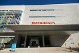 Emergency department entrance at Middleman Family Pavilion in King of Prussia.