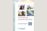 Vaccine Education Center carryable card 