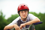 Boy on Bike