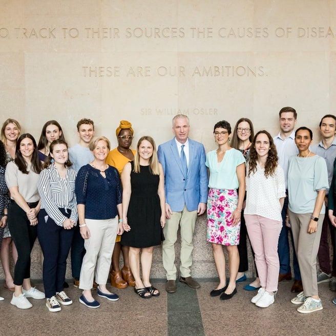 Group photo of Genetics team