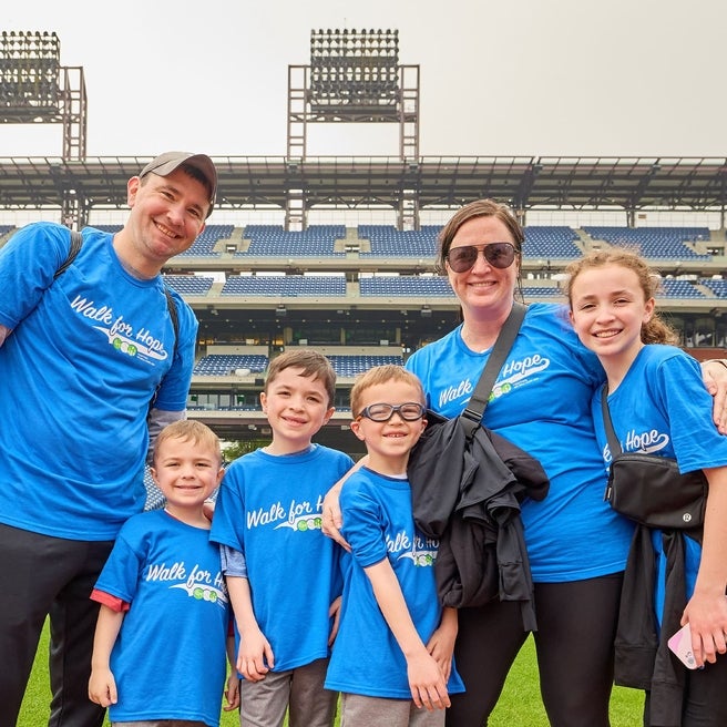 Group of Walk for Hope participants