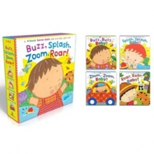 Book set: Buzz, Splash, Zoom, Roar