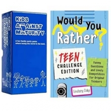 Kids Against Maturity and Would You Rather? Teen Edition