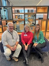 Steve Ludwig, MD, Jim Callahan, MD, and Nancy Etzel, CRNP