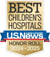 U.S. News & World Report - Best Children's Hospitals 2024-2025 Honor Roll