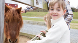 Carter with a pony