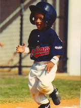 roberto playing baseball