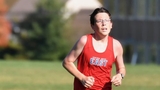 Liam running during cross country event