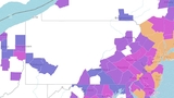 Example of Policy Lab risk map