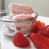 Strawberry ice cream