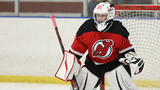 Vincenzo playing ice hockey