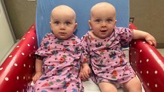 Newborn screening indicated Dean (left) and Danny (right) had Fabry disease