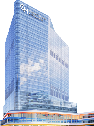 Computer rendering of CHOP's new patient tower