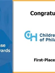 CHOP Receives First Place Award for COVID-19 Response