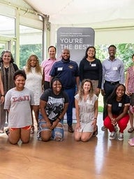 Healthier Together group photo of recipients