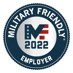 2022 Military Friendly Employer logo