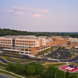 Exterior of Riddle Hospital