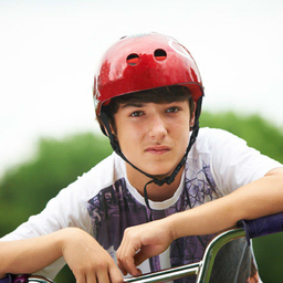 Boy on Bike