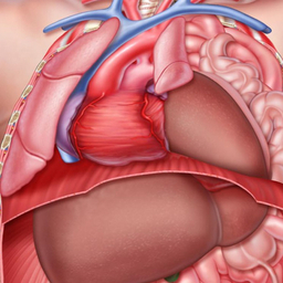 Congenital Diaphragmatic Hernia (CDH) Internal View of Abdomen