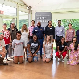 Healthier Together group photo of recipients