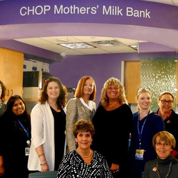 CHOP mother&#039;s milk bank team members