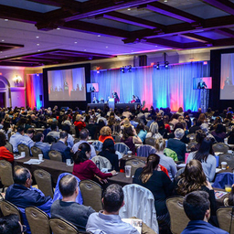 Photo of crowd during conference