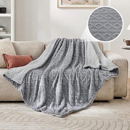 Gray Throw Blanket