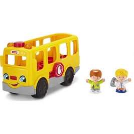 Fisher-Price Little People Musical Toddler Toy Sit with Me School Bus with Lights Sounds