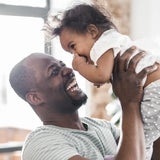 Dad with toddler